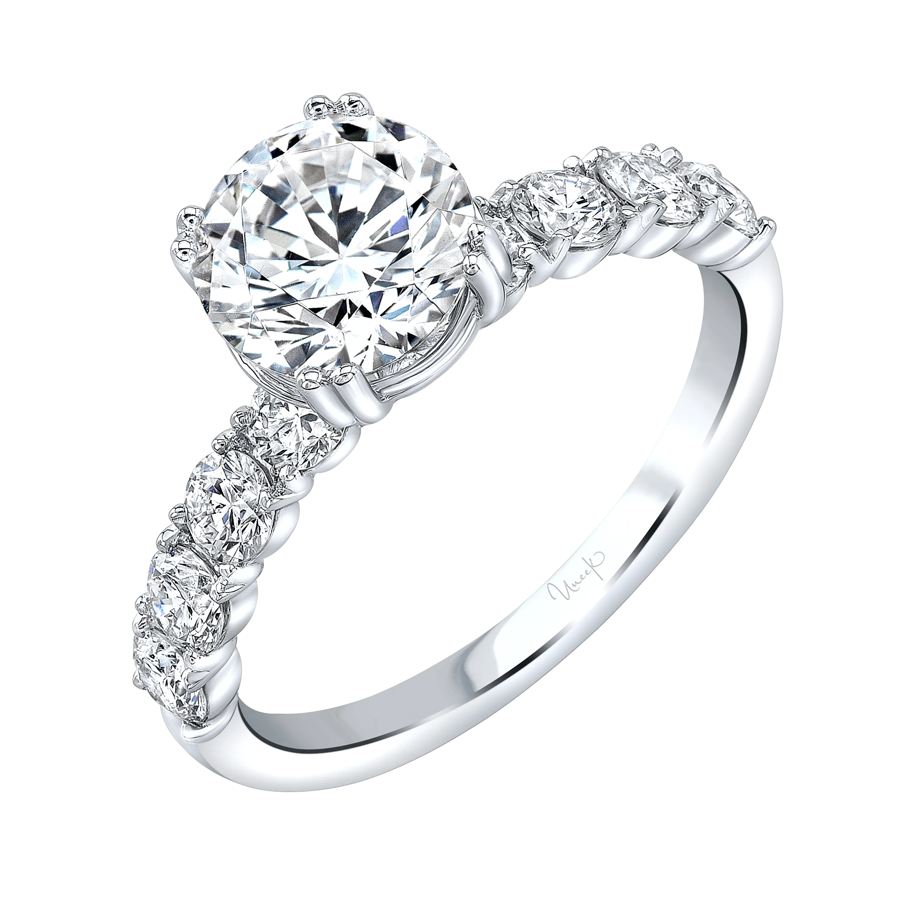 0.80ctw Round Engagement Ring