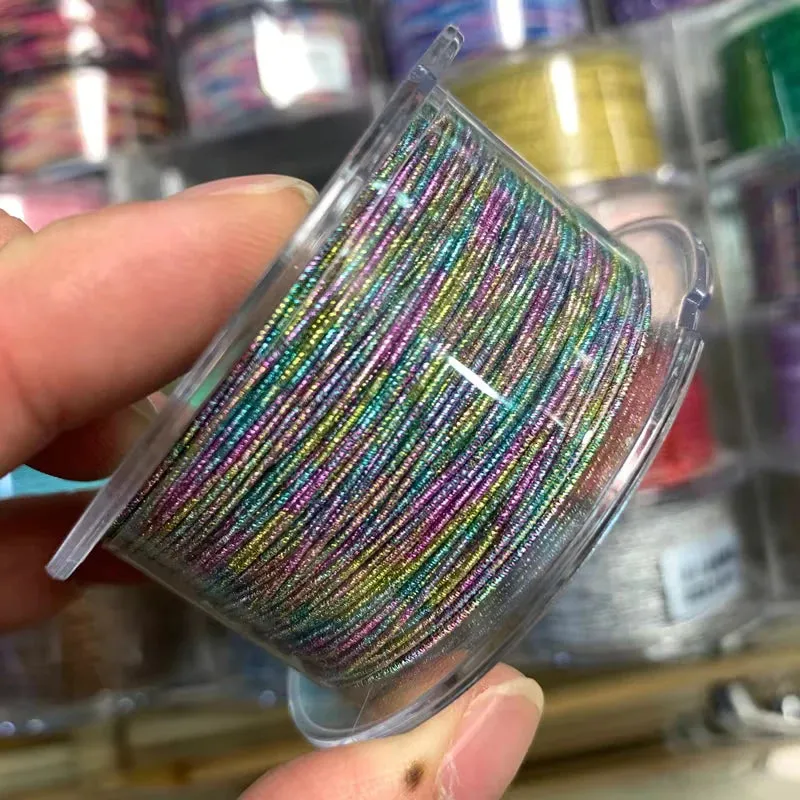 0.8mm Colorful Nylon Macrame Cord – 20m Beading Thread