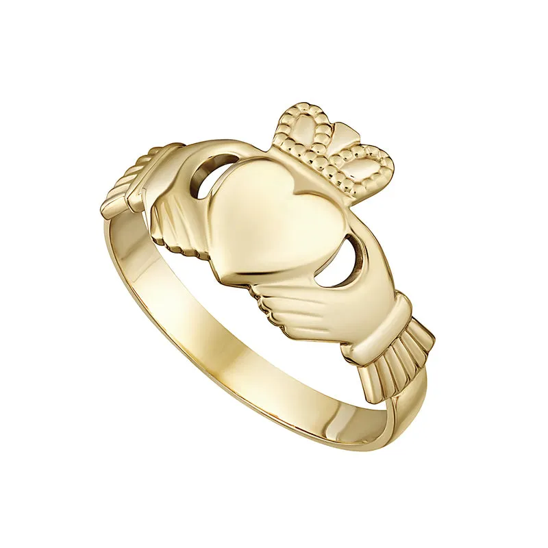 10K Ladies Claddagh Ring