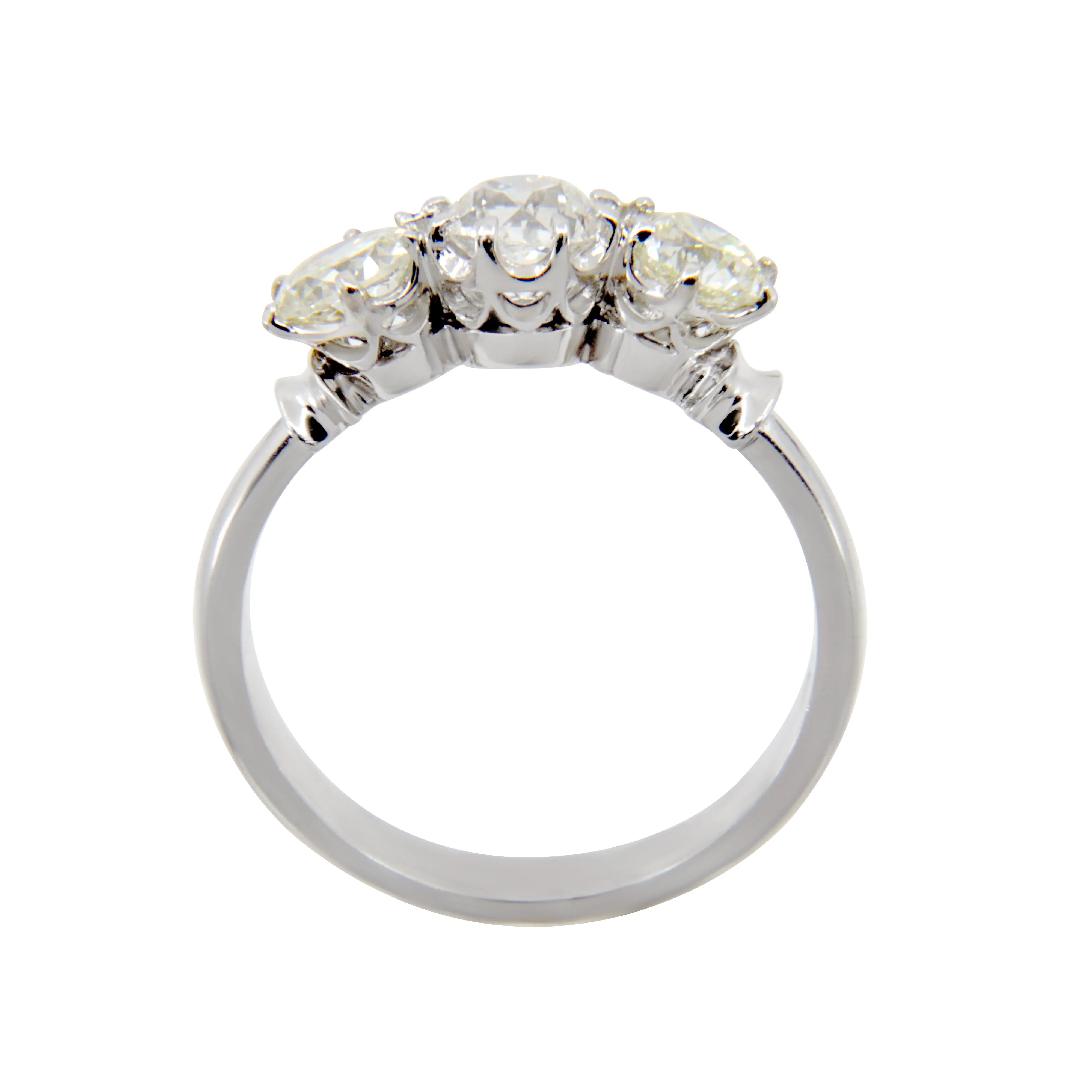 18K White Gold Tdw. 1.05ct Diamond Ring - 20722968