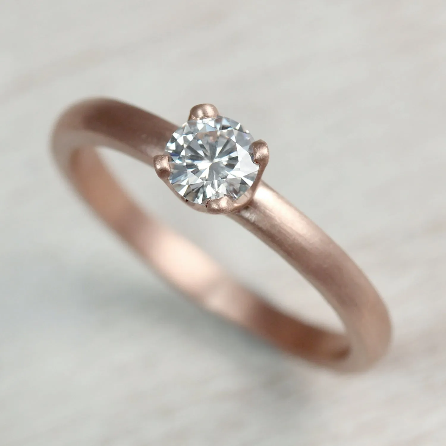 4mm Crown Solitaire