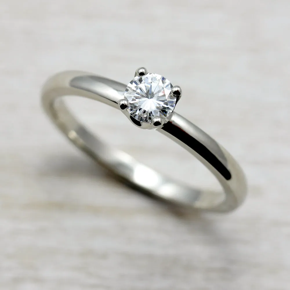 4mm Crown Solitaire