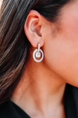 All For You Rhinestone Earrings