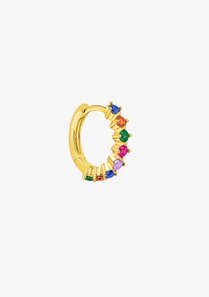 Amalfi Mix Hoop Piercing Gold