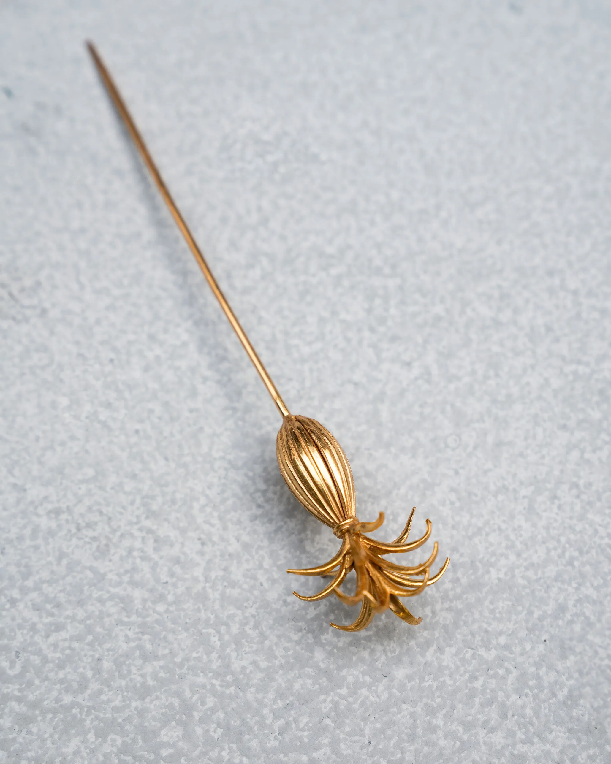 Ananas Hair Pin - Gold