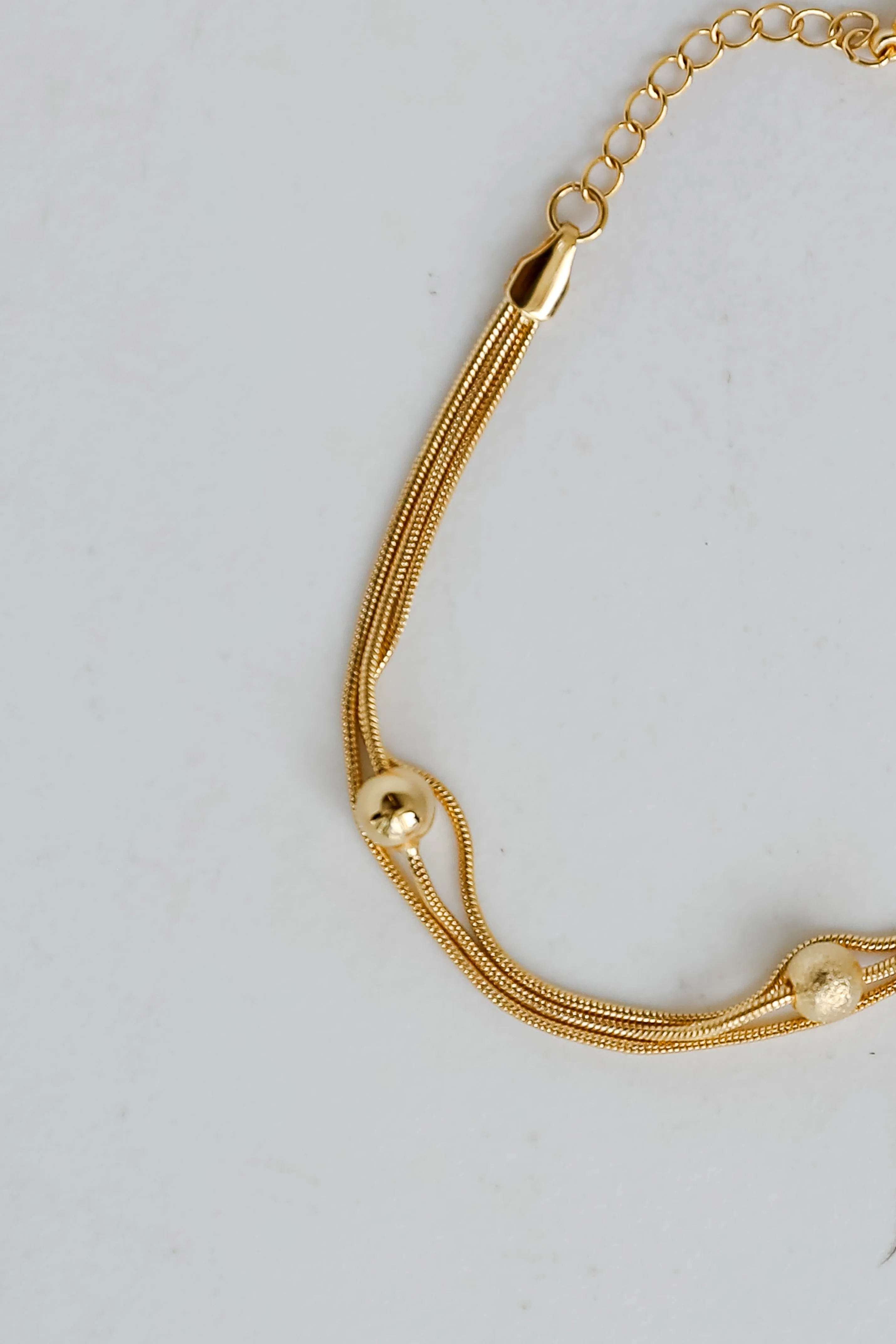 Aubrey Gold Layered Bracelet