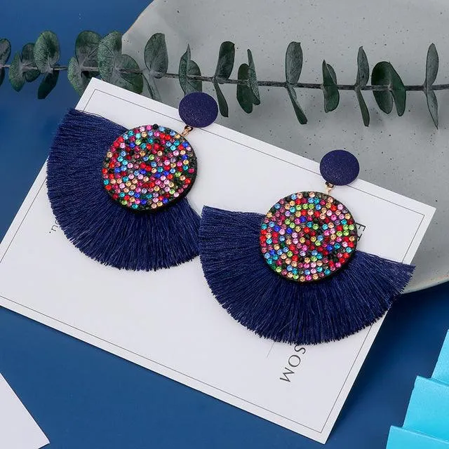 Boho Chic Tassel Earrings