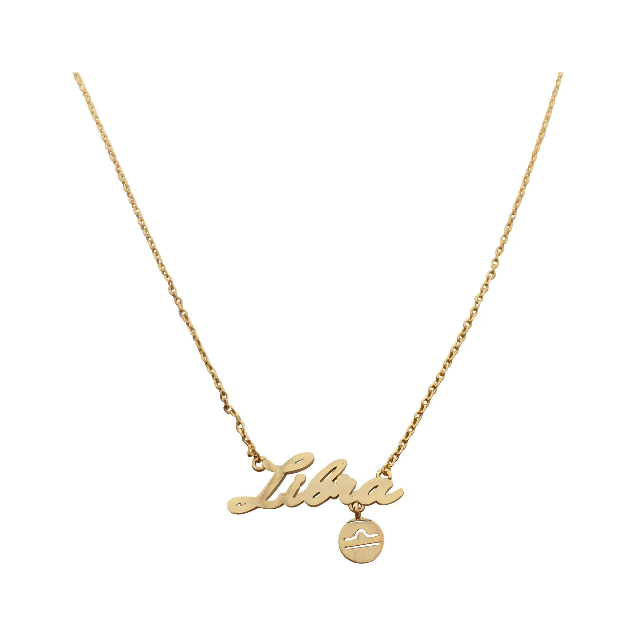 Capricorn Zodiac Necklace (gold)