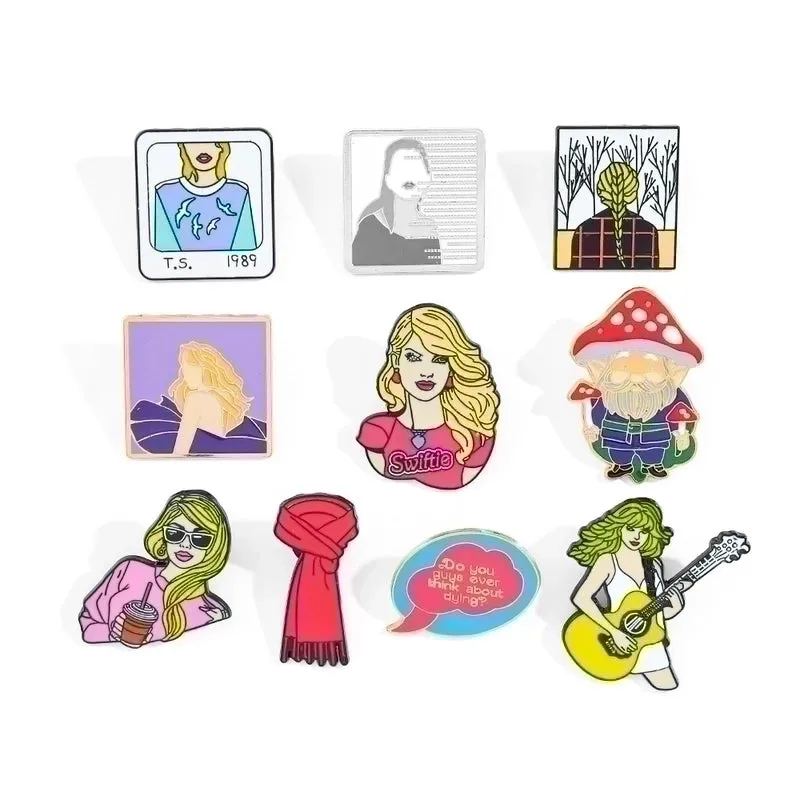 Casual Pin Cartoon Character Alloy Enamel Unisex Brooches