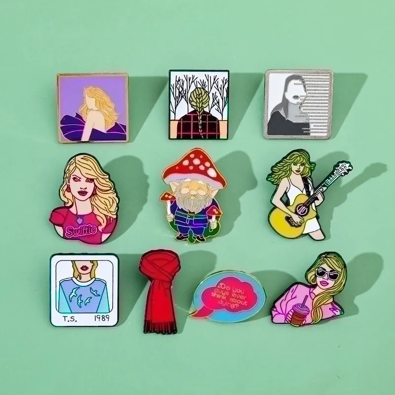 Casual Pin Cartoon Character Alloy Enamel Unisex Brooches