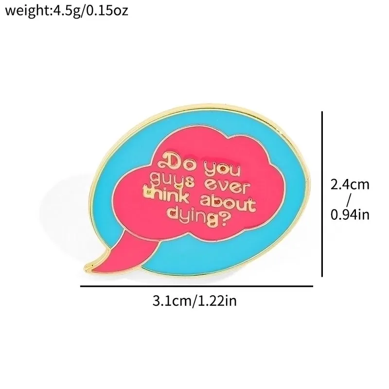 Casual Pin Cartoon Character Alloy Enamel Unisex Brooches