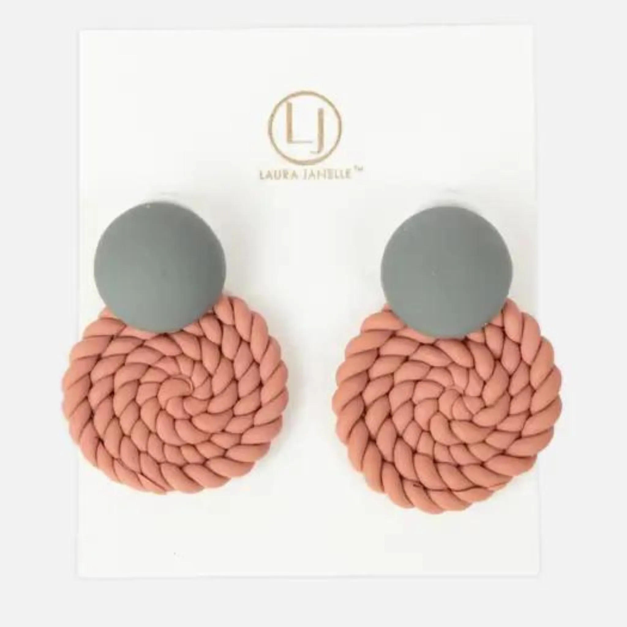 Clay Rope Earrings