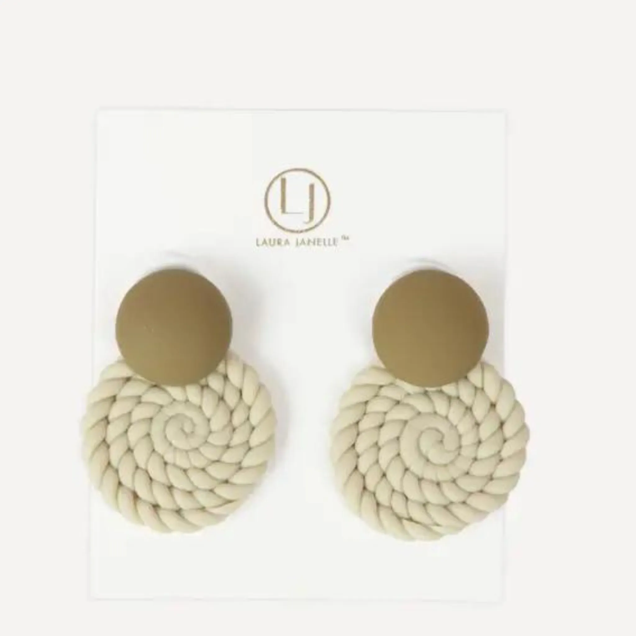 Clay Rope Earrings