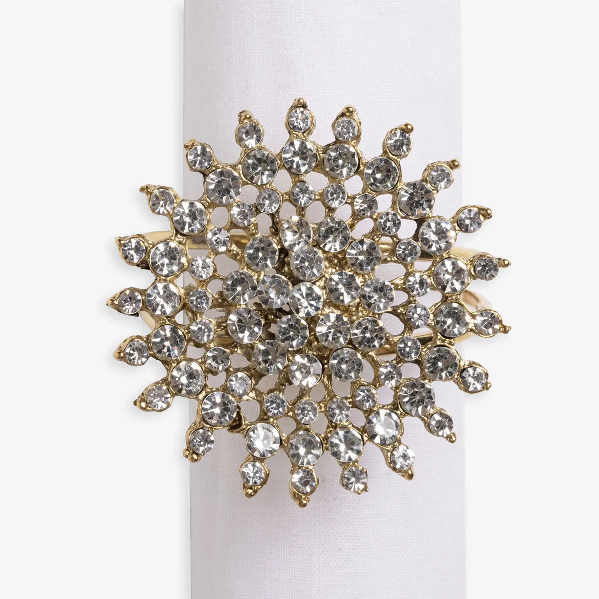 Cluster Jewel Napkin Ring