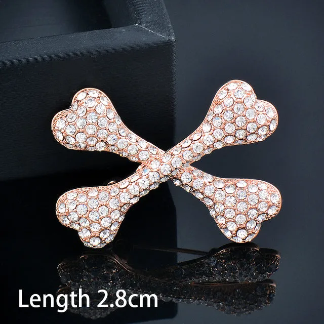 Dog brooches women fashion jewelry