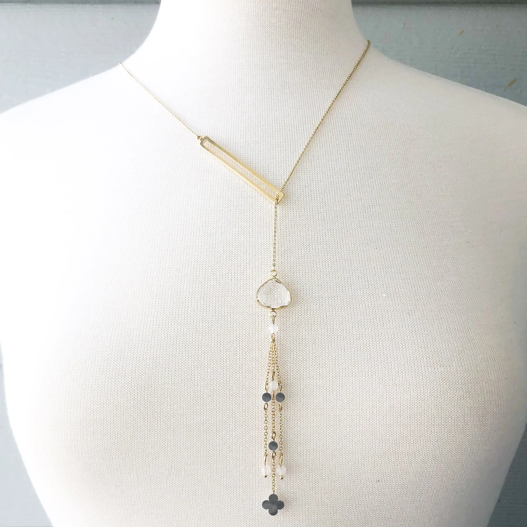 Dusk Lariat Necklace