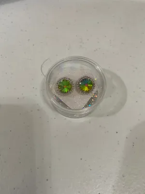 EARRING STUD CRYSTAL