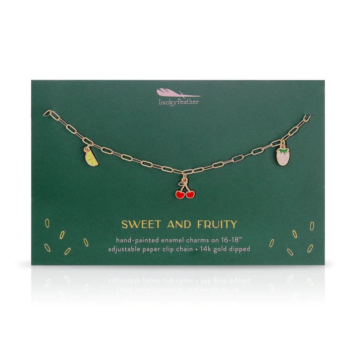 Enamel Treasure Necklace | Sweet