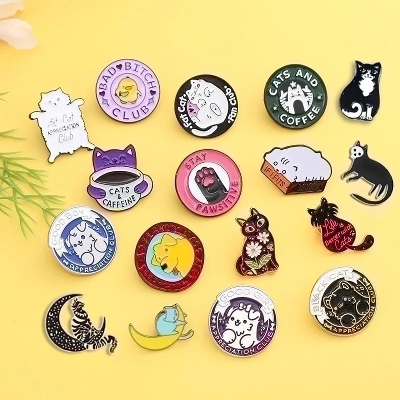 Fashion Pin Animal Alloy Enamel Unisex Brooches