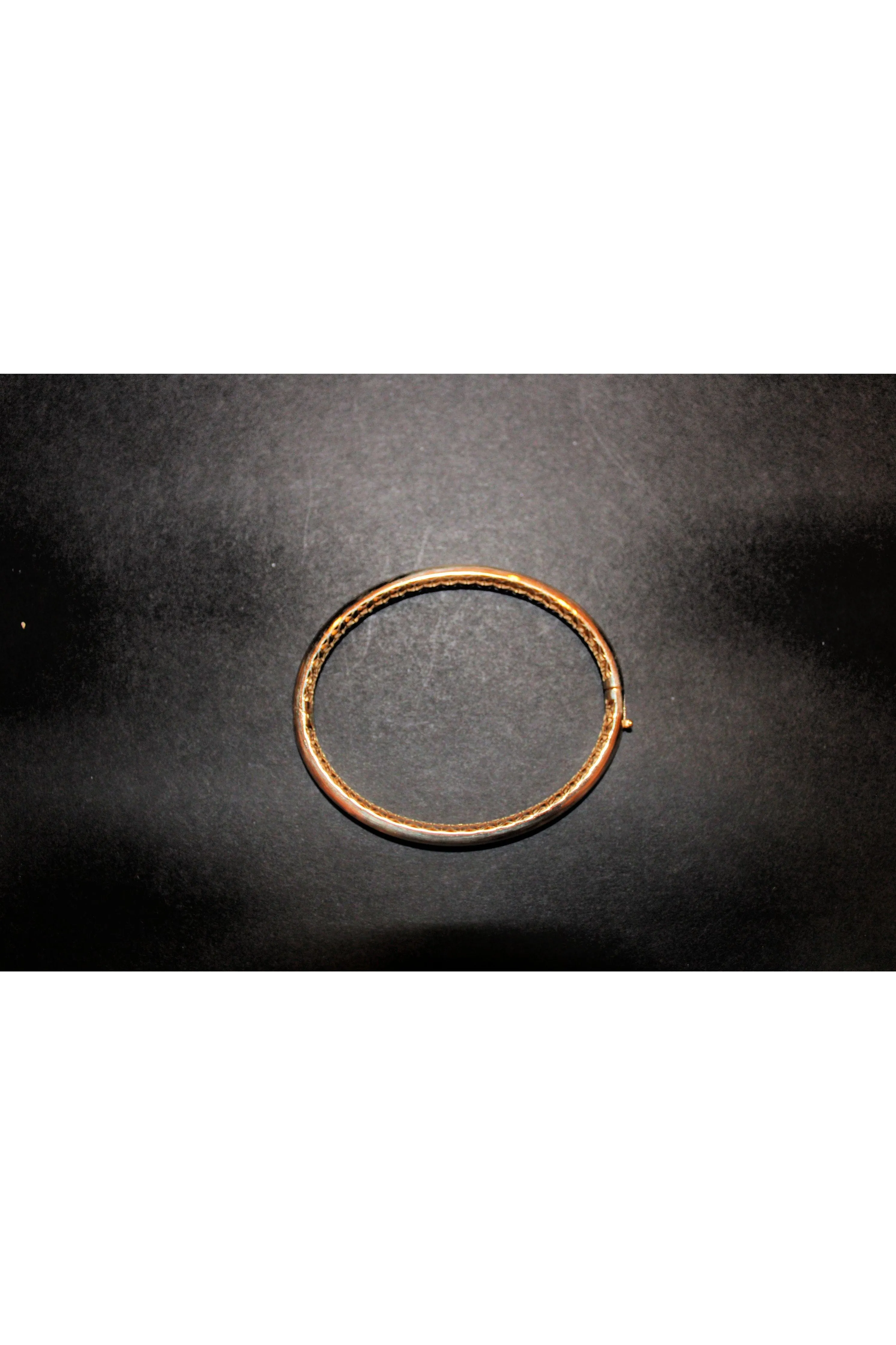 FC Creations Bracelet 14K Plain Gold Bangle | Yellow Gold | Clearance Final Sale