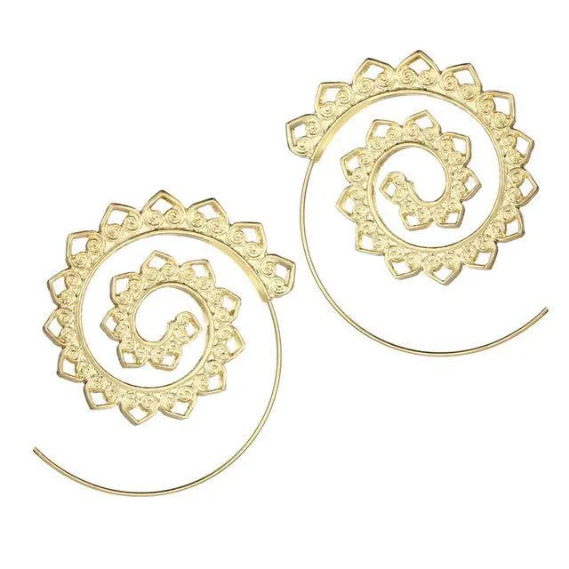 Gorgeous Spiral Earrings