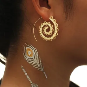 Gorgeous Spiral Earrings