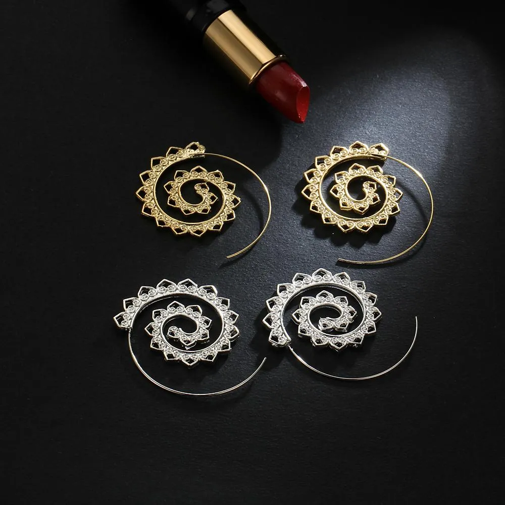 Gorgeous Spiral Earrings