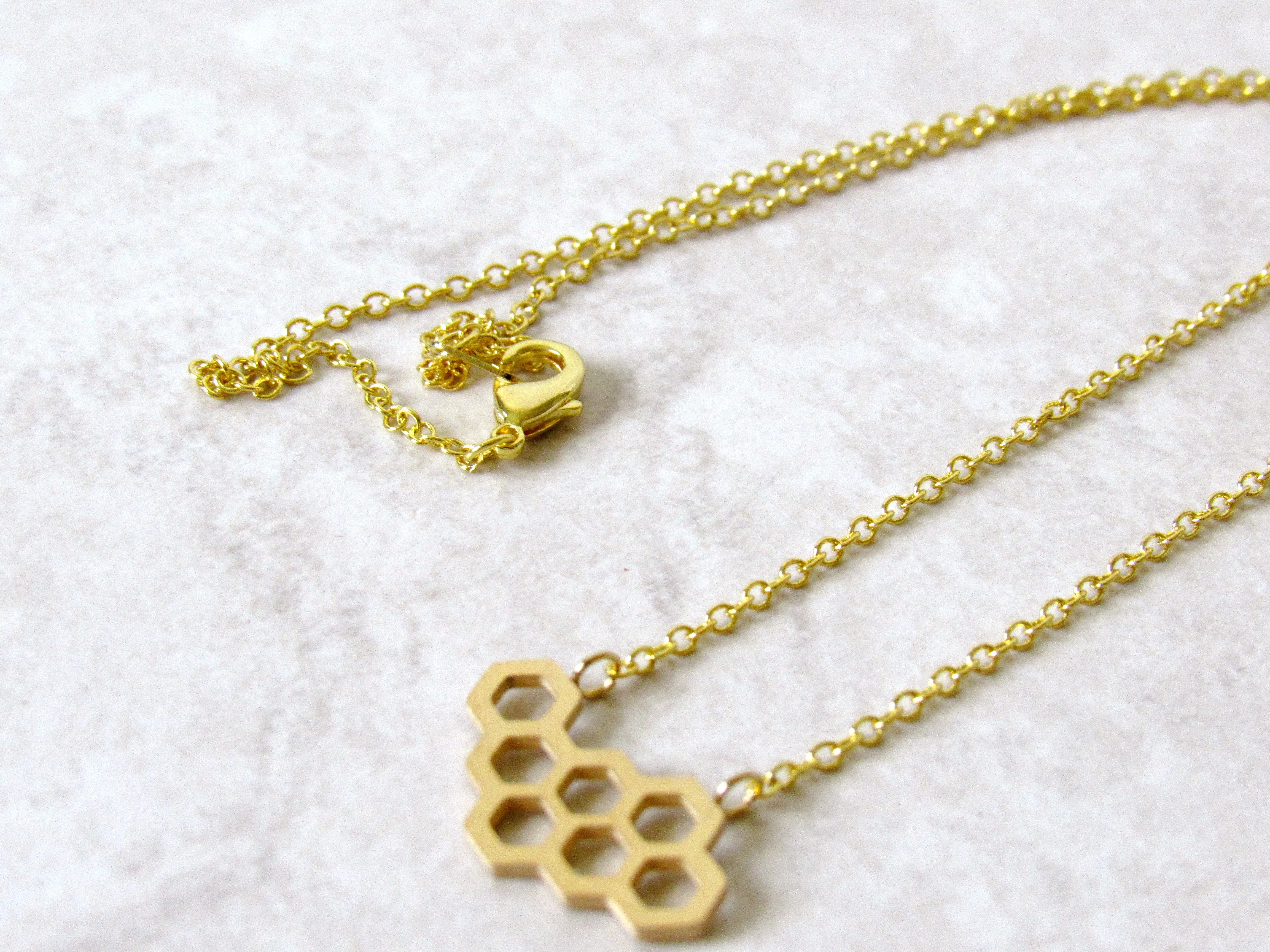 Honeycomb Necklaces