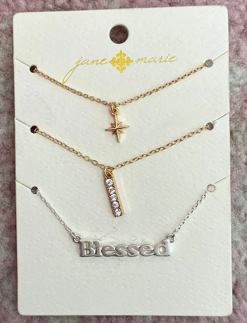 JM Trio Necklaces