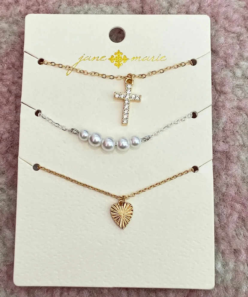 JM Trio Necklaces