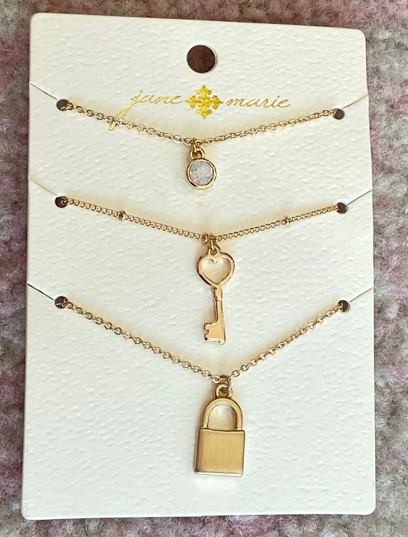 JM Trio Necklaces