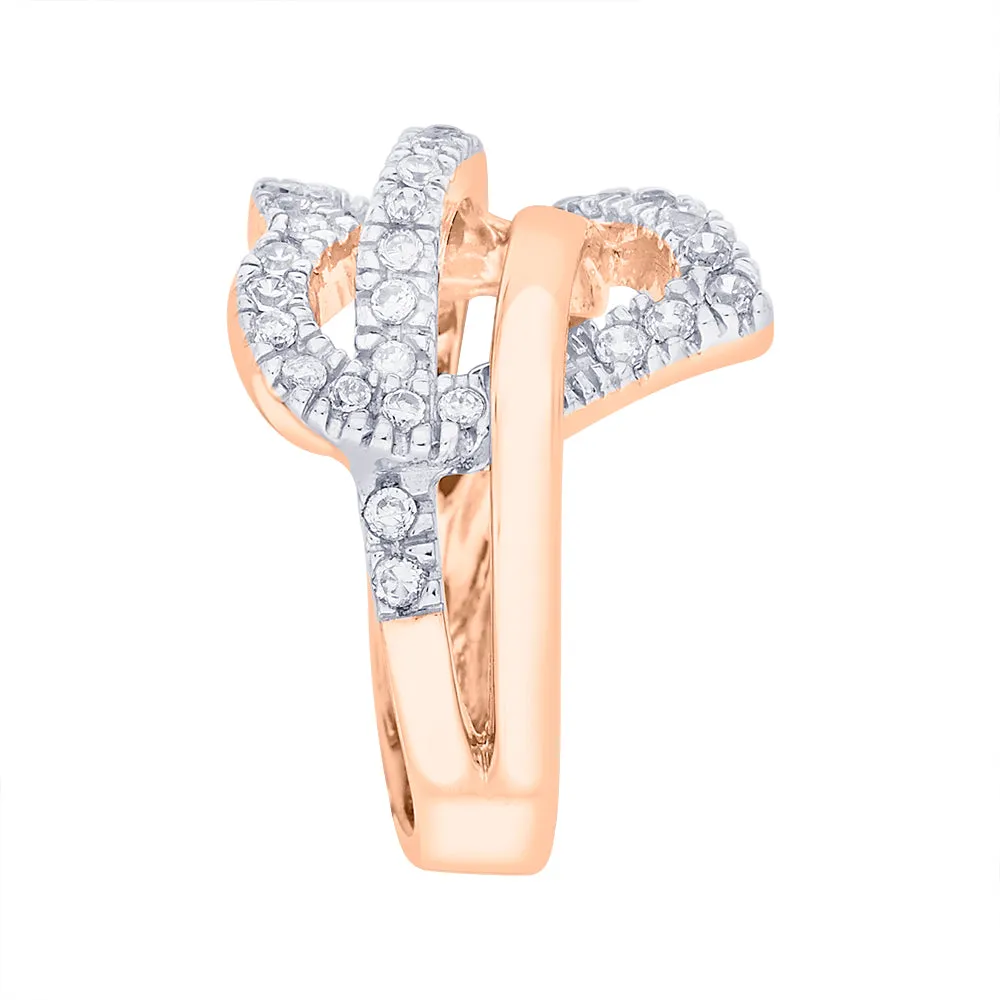 KATARINA Diamond Fashion Heart Ring (5/8 cttw)