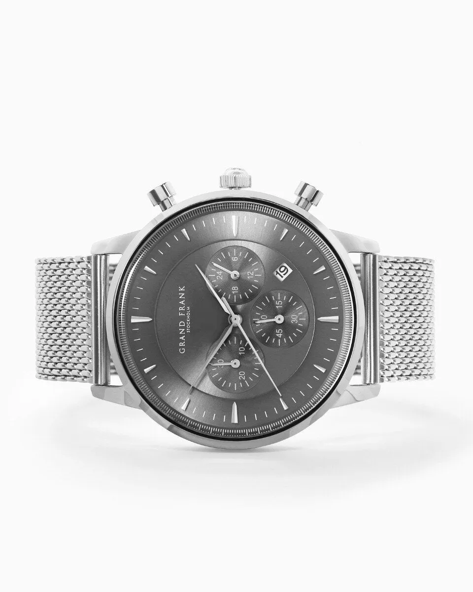 Kinsale Chronograph Watch Silver