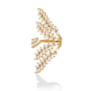 LEAF RING, GOLD