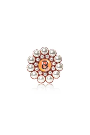 Megan Brooch - Rose Gold