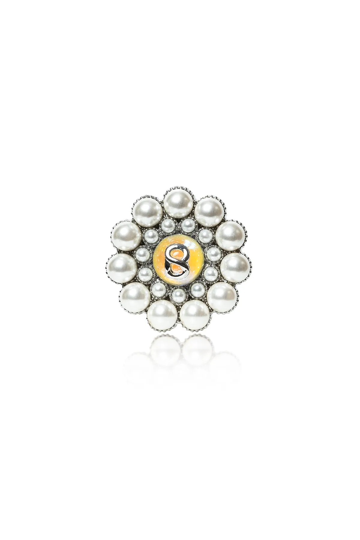 Megan Brooch - Silver