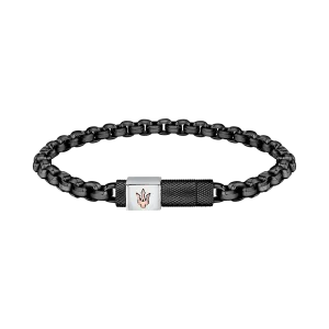 Men Iconic Black Bracelet