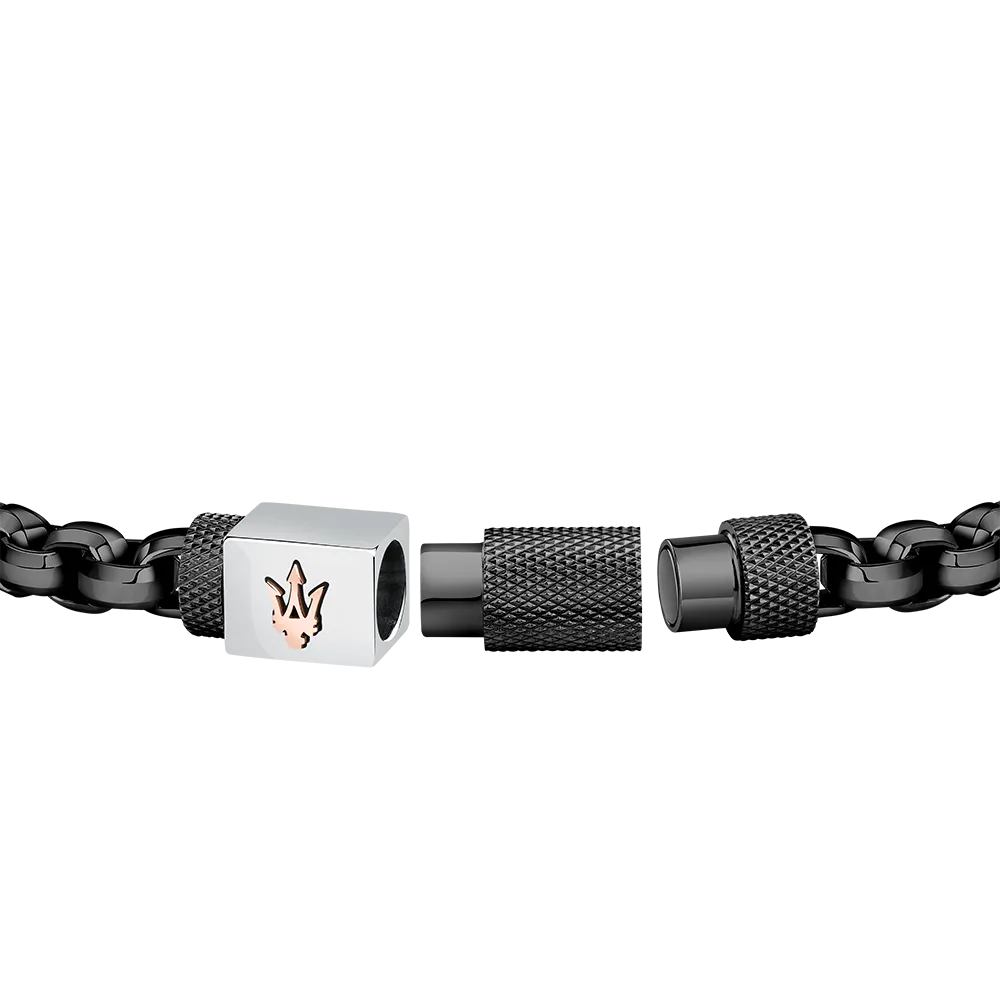 Men Iconic Black Bracelet