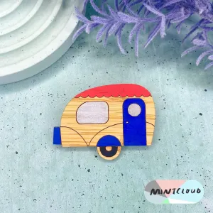 Mintcloud Brooch - Vintage Caravan