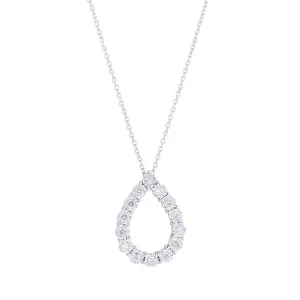 Mirage Dewdrop Diamond Pendant 1/4ct