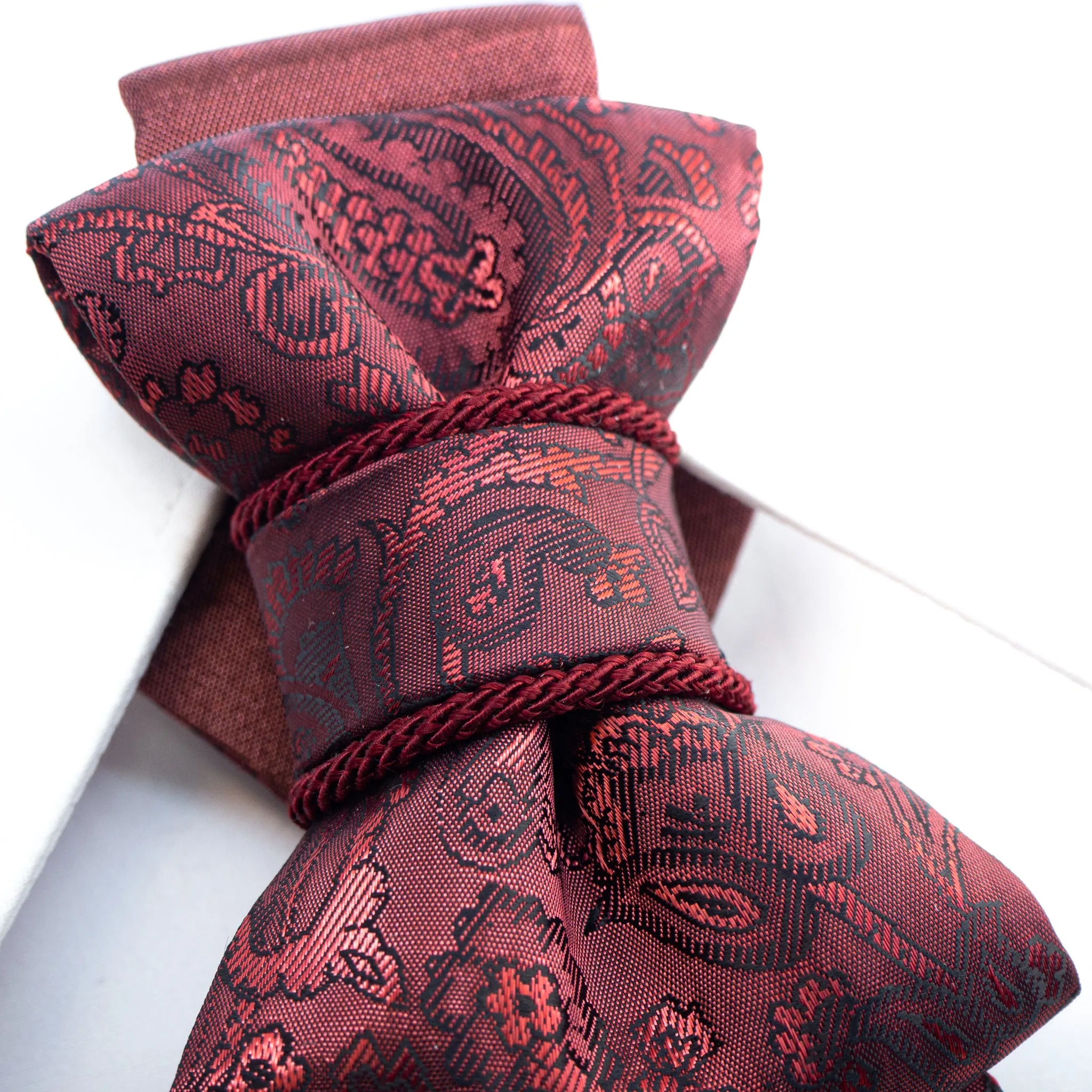 NECKTIE "ROSE WINE "FOR LADIES