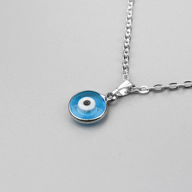 New Turkish Evil Eye Necklace Glass Charm Pendent