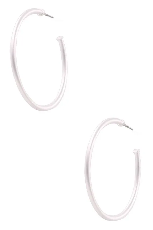 Open Hoop Earrings