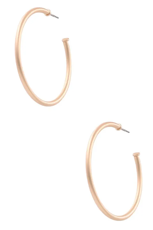 Open Hoop Earrings