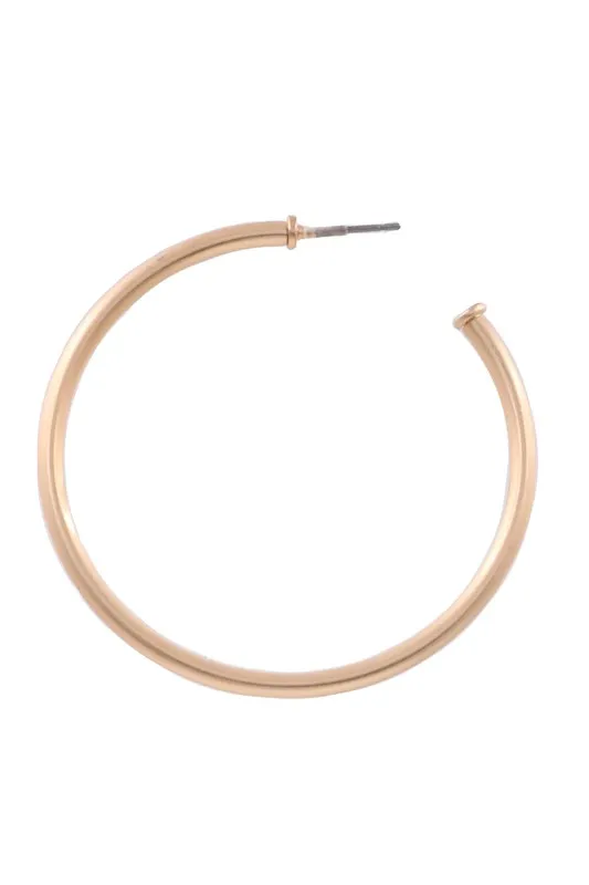 Open Hoop Earrings