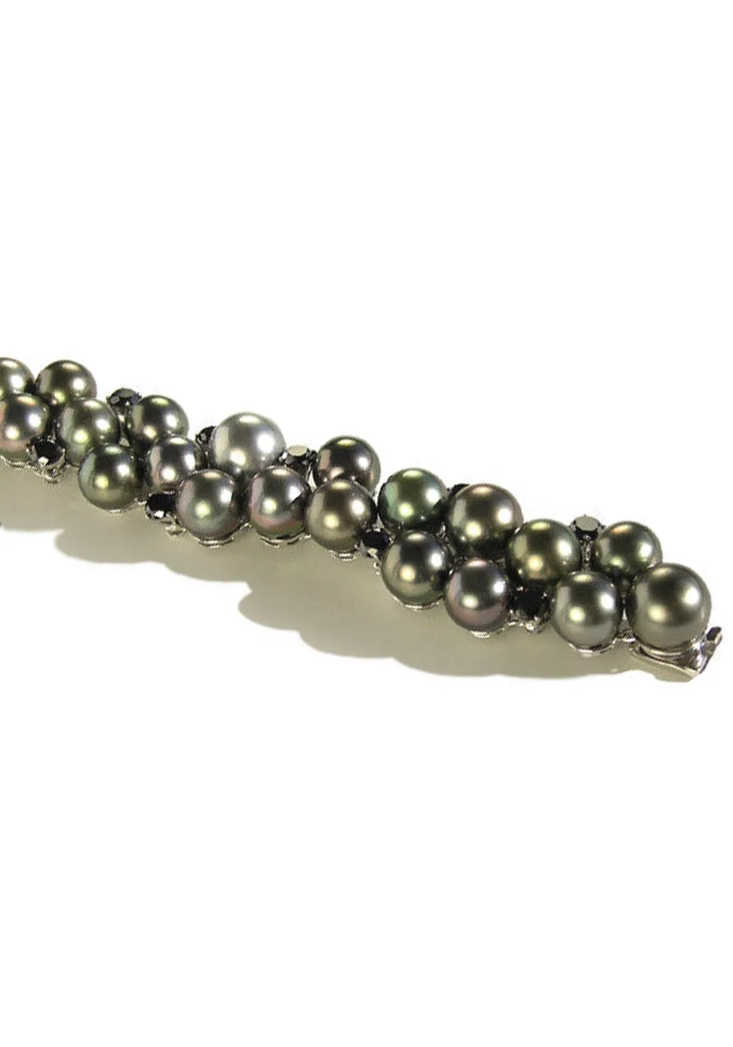 Oster Collection Black Diamond & Tahitian Pearl Bracelet