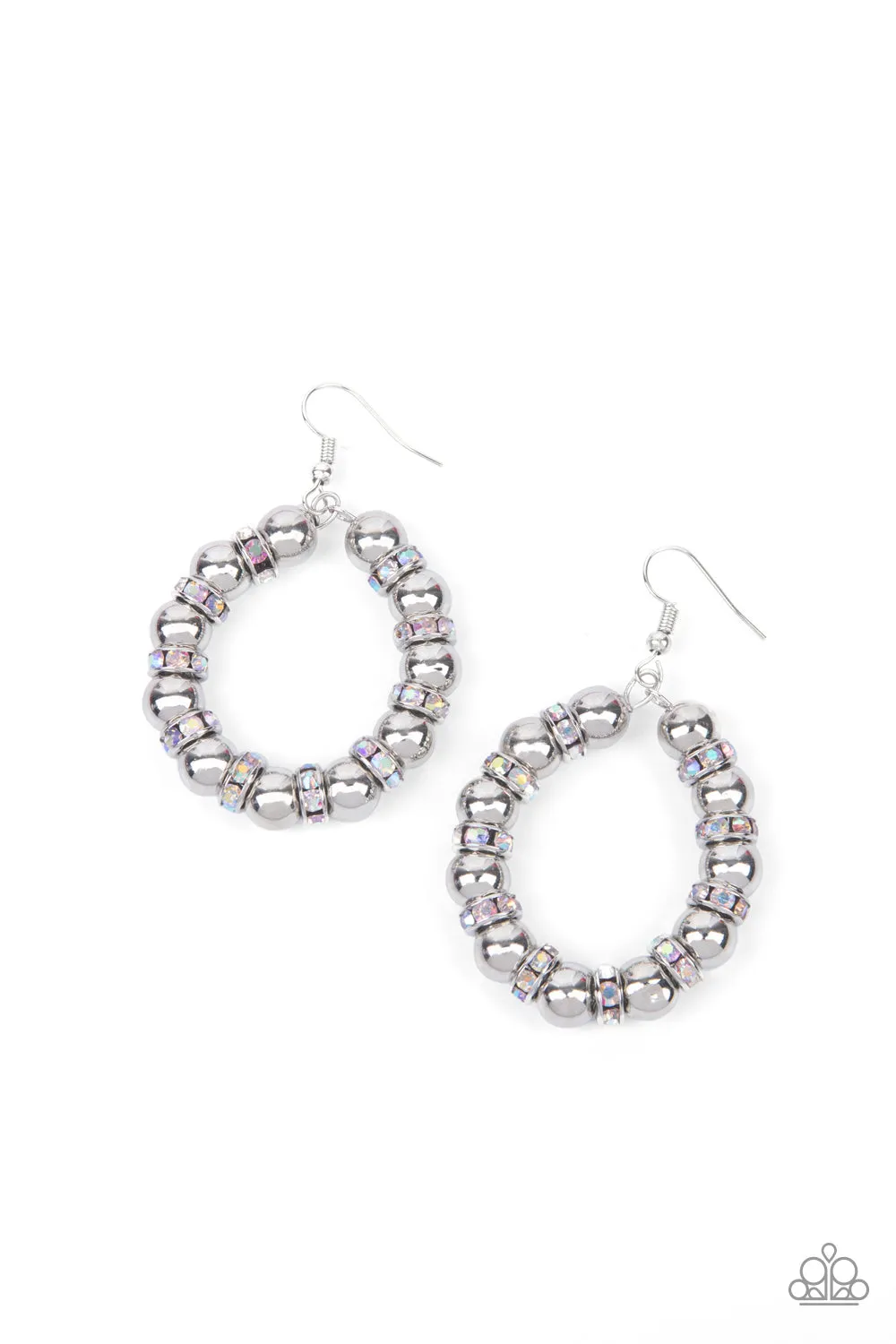 Paparazzi Cosmic Halo - Multi Earrings