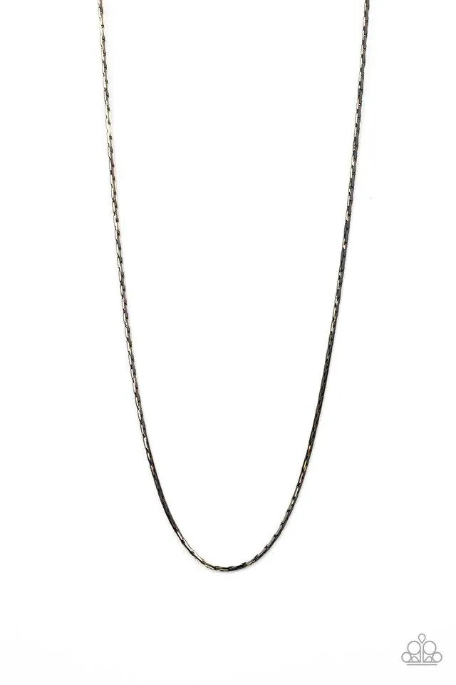 Paparazzi Necklace ~ Game Day - Gold