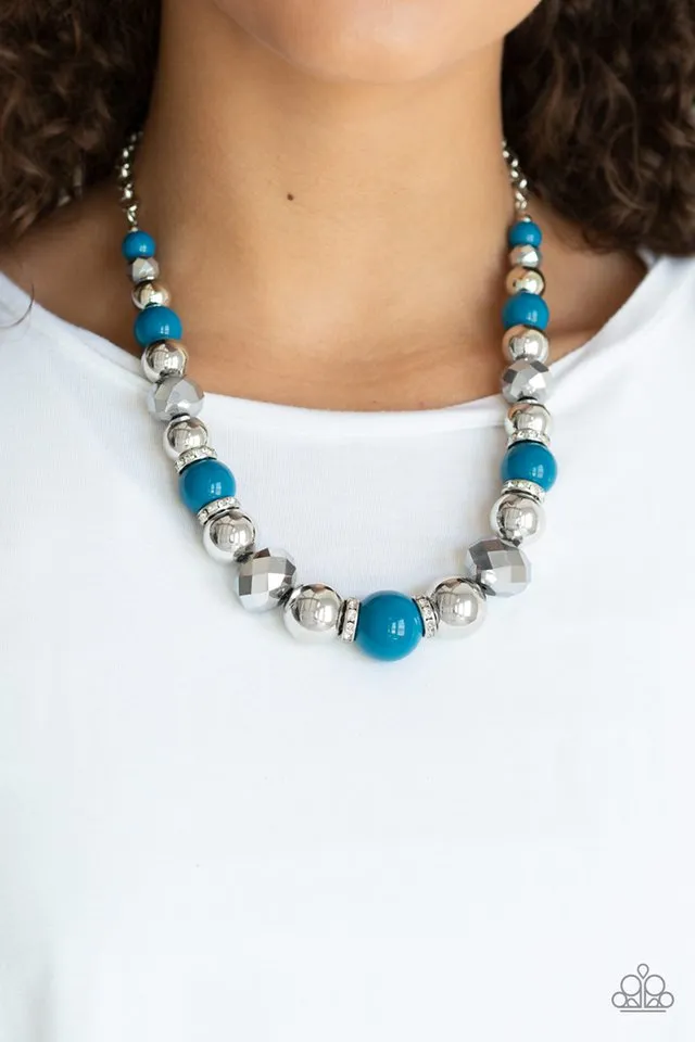 Paparazzi Necklace ~ Weekend Party - Blue