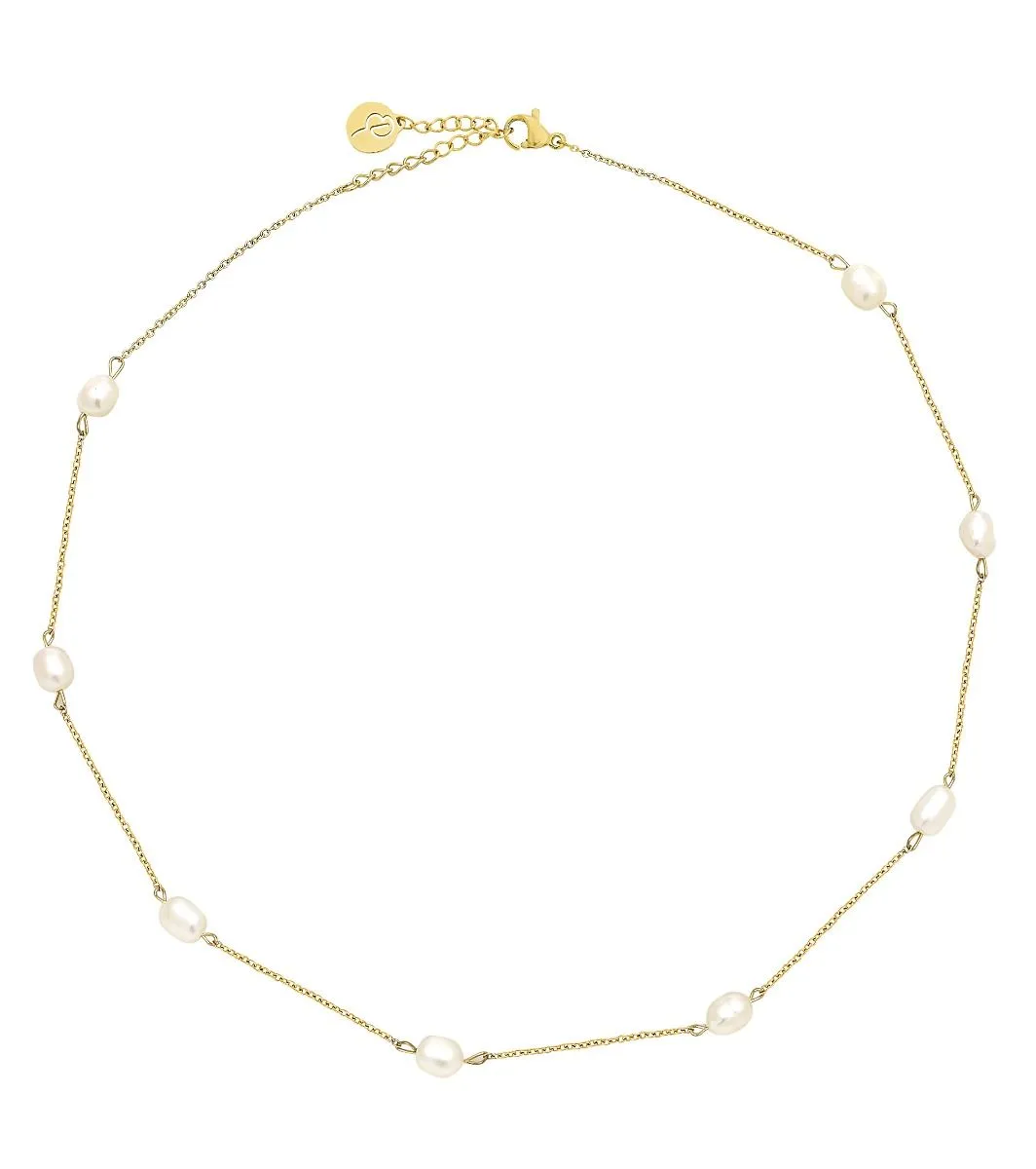 Perla Necklace Multi Gold